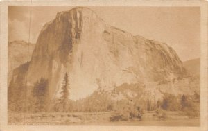 J45/ Yosemite National Park California Postcard RPPC c1910 El Capitan  141