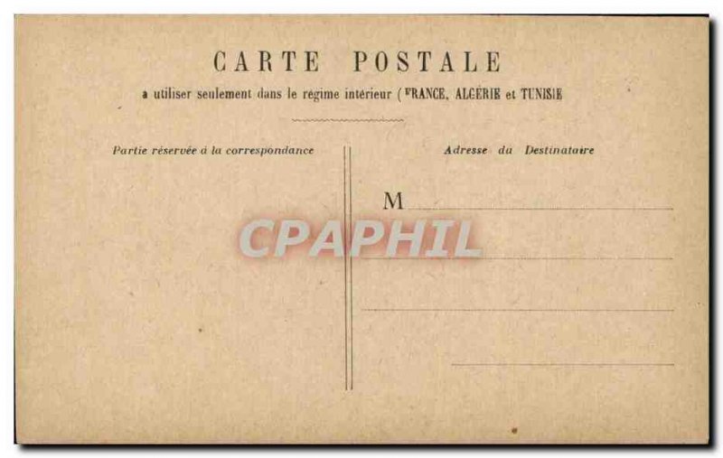 Old Postcard Paris Ministry of War