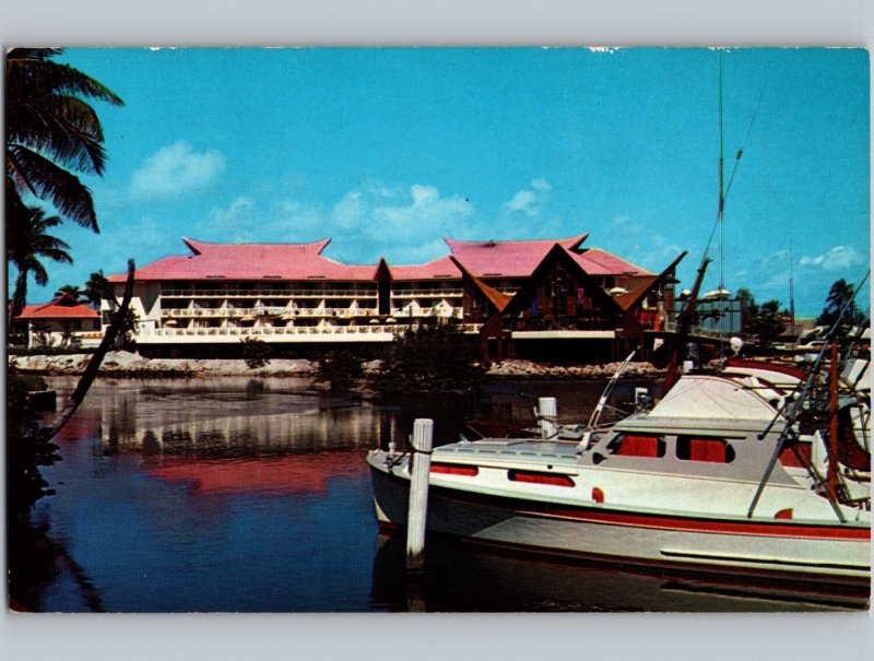 c1960 Castaways Motel Collins Avenue Miami Beach Florida FL Postcard