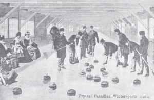 Canada Typical Canadian Winter Sports Curling