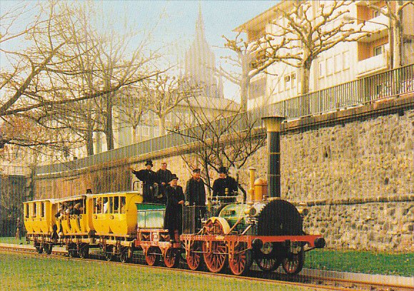 Train Der Adler Anlasslich einer Sonderfahrt Frankfurt Germany