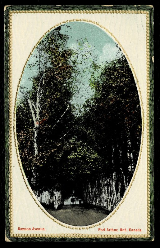 DOLLAR BOX - Canada - Port Arthur - Dawson Avenue - corner crease