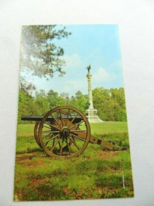 Vintage Postcard Georgia Monument Chickamauga Battlefield Chattanooga Tennessee