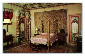 Postcard Hearst San Simeon CA - South Bedroom of Doge's Suite M19