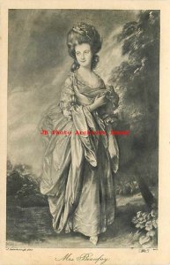 J. Gainsborough, Unknown No 4415, Mrs Beasley, Woman in Fancy Clothes