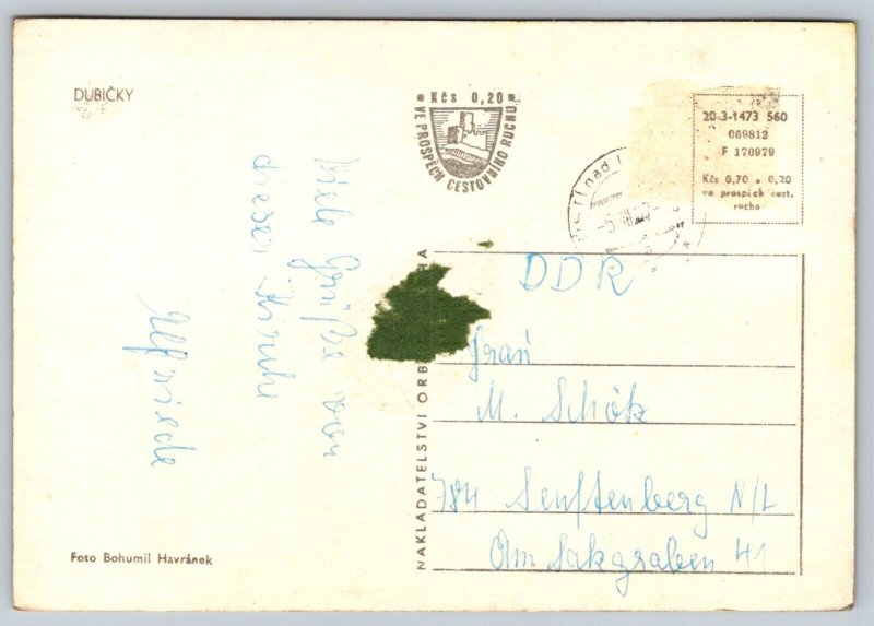 RPPC Dubicky  Czech Republic   Postcard