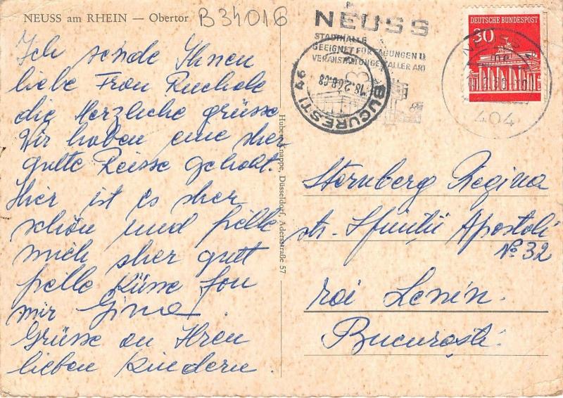 B34016 Neuss am Rhein Obertor   germany