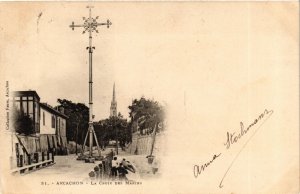 CPA Gironde ARCACHON La Croix des Marins (982582)