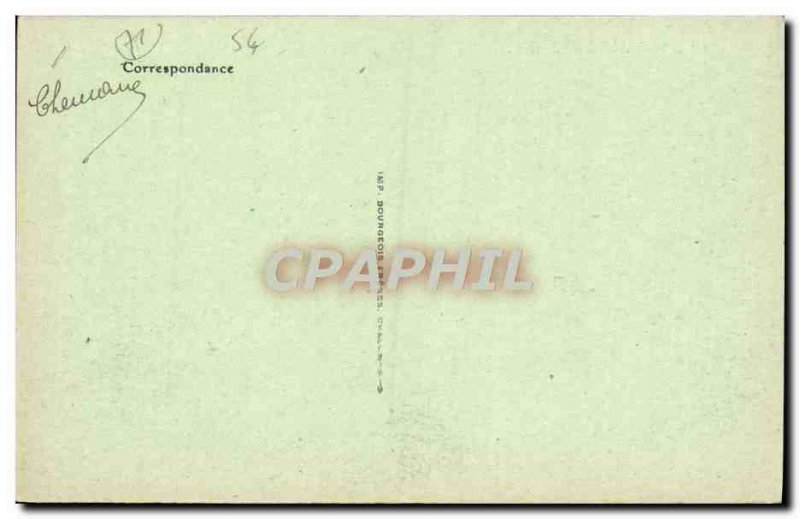 Old Postcard Chateau De Sully