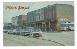 Plains, Georgia, Early View of Main Street 