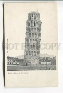 485485 Italy Pisa famous Leaning Tower of Pisa Vintage Lenzi Federico postcard