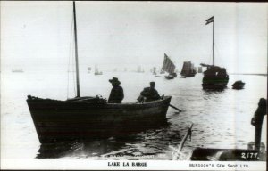 Lake La Barge or Laberge Whitehorse Yukon c1950 Real Photo Postcard