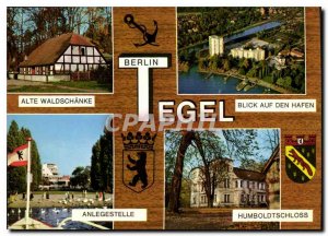 Postcard Modern Berlin Tegel