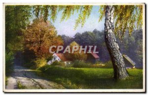 Old Postcard Landscape bucolic