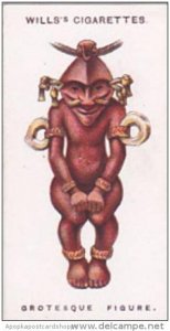 Wills Cigarette Card Lucky Charms No 48 Grotesque Figure