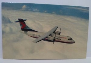 ATR 42 C-FLCP MSN 85 Ontario Express Canadian Partner - postcard