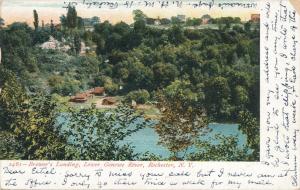 Brewers Landing on the lower Genesee River - Rochester, New York - UDB