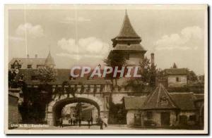 Old Postcard Ulm Zundeltor