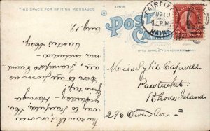 BRUNSWICK ME Bowdoin College Views c1920 Postcard