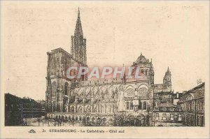 Postcard Old Strasbourg La Cathedrale South coast