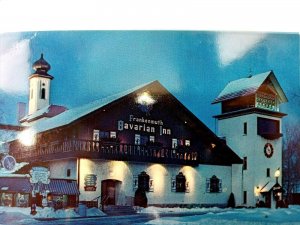 Vintage Postcard Frankenmuth Bavarian Inn Michigan Scene of Restaurant