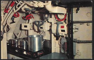 Galley German Submarine Museum Science & Industry Chicago IL Unused c1950s