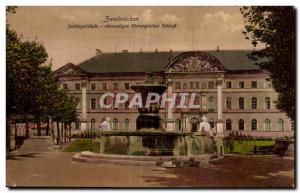 Postcard Old Zweibrucken Justizgebäude