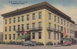 Pennsylvania Honesdale Hotel Allen Curteich