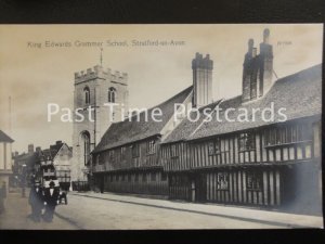 c1913 RP - King Edwards Grammar School, Stratford on Avon