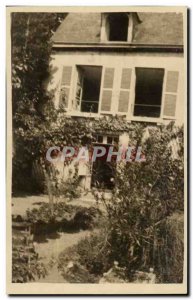 Map Photo Postcard Old House