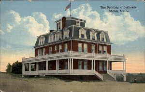 Durham Maine ME Religious Sect Shiloh Temple c1900s Postcard