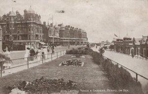 Sussex Postcard - Central Parade & Gardens, Bexhill-On-Sea RS21943