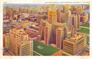 Chicago Illinois 1940-50s Postcard Chicago Campus Northwestern University