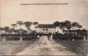 Vietnam Cochinchina Compagnie de Tirailleurs Annamites Postcard C078