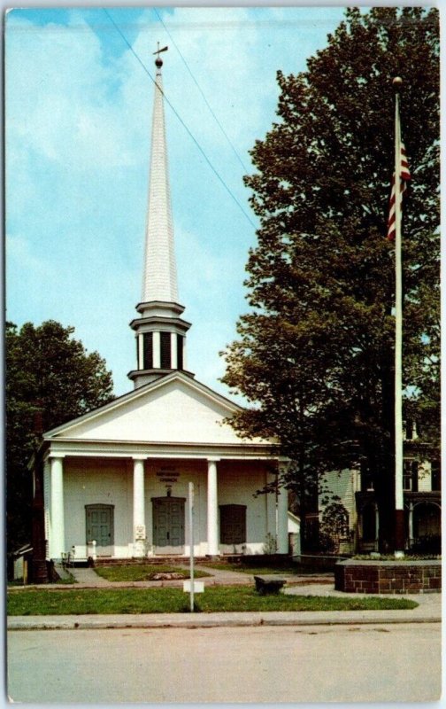 The Dutch Reformed Church, Catskill Mountain Vacationlands - Woodstock, New York