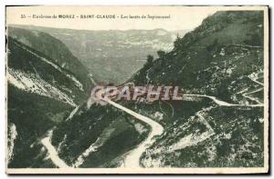 Old Postcard Morez Saint Claude The Laces Septmoncel