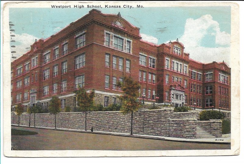 Kansas City, MO - Westport High School - 1931