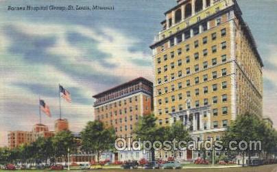 Barnes Hospital Group, St. Louis, MO Medical Hospital, Sanitarium 1946 light ...