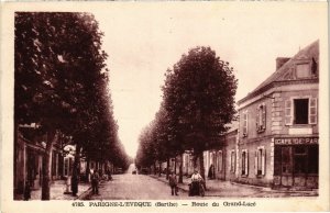 CPA Parigné-L'Eveque - Route du Grand-Lucé (112488)