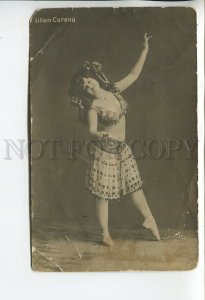 460073 LILIAN CARENA American DANCER Broadway Vintage PHOTO postcard