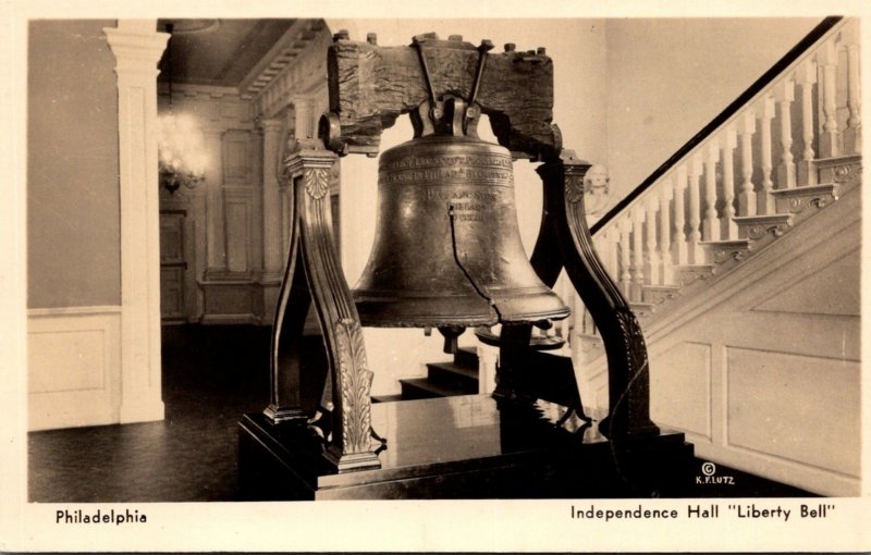 Pennsylvania Philadelphia Independence Hall Liberty Hall Real Photo