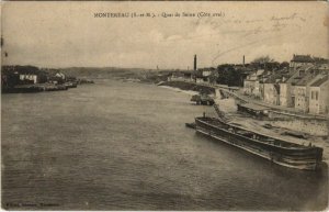 CPA Montereau Quai de Seine FRANCE (1100816)