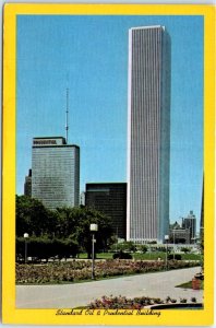 Postcard - Standard Oil & Prudential Building - Chicago, Illinois