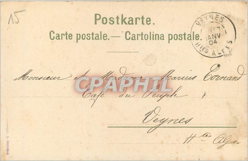 Old Postcard GRENOBLE