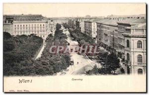 Old Postcard Wien Opernring
