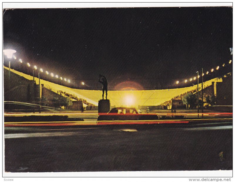 ATHENS, Greece, PU-1999; The Stadium at Night