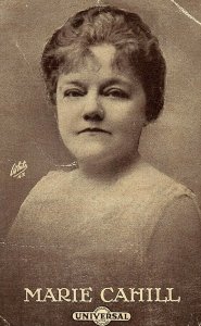C.1900-10 Actress Marie Cahill Universal Broadway Vintage Postcard G4