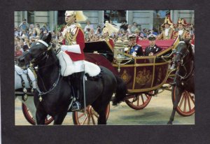 UK Princess Diana Wedding Prince Charles Andrew Great Britain British Postcard