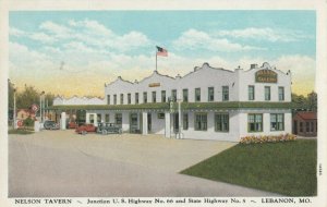 LEBANON, Missouri, 1910s ; RT 66/Route 66; Nelson Tavern