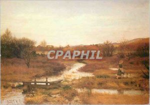 Postcard Modern Lingering Autumn Sir John Everett Millais